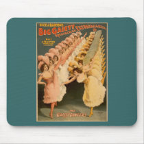 Gaiety Dancers 1900 Mouse Pad