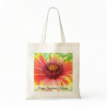 Gaillardia Bloom Up Close Tote Bag