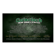 Gaiscioch Promo Cards Business Cards