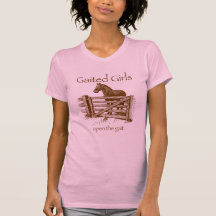 Gaited-Gals-in-brown T-shirt