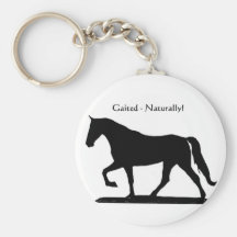 Gaited Horse Key Chain