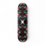 galactic back drop skate board deck