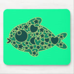 Galactic Fish 201009 Green Mousepads