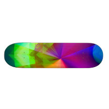 Galactic Prisms Skate Boards