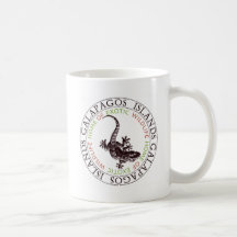 Galapagos Islands Lizard Mug
