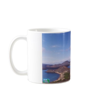 Galapagos Islands view Mugs by RogerJH