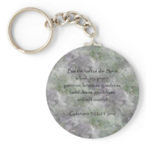 Galatians 5:22-23 ~ Fruit of the Spirit Key Chains