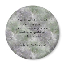 Galatians 5:22-23 ~ Fruit of the Spirit Refrigerator Magnets