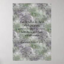 Galatians 5:22-23 ~ Fruit of the Spirit Posters