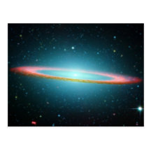 Galaxie de sombrero cartes postales