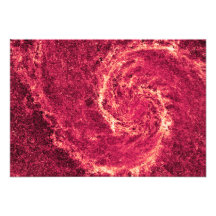 Galaxie infrarouge un 51a plus malpropre NGC 5194  Invitations Personnalisées