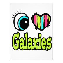 Galaxies lumineuses d'amour du coeur I d'oeil Bristol