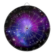 Galaxy Cluster MACS J0717 (Hubble Telescope) Dart Boards