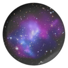 Galaxy Cluster MACS J0717 (Hubble Telescope) Party Plates