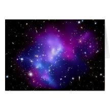 Galaxy Cluster MACS J0717 Space Cards