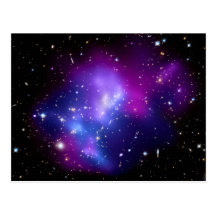 Galaxy Cluster MACS J0717 Space Post Cards
