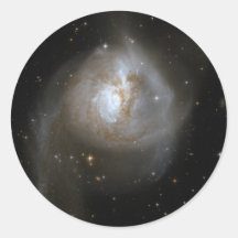 Galaxy Collition Sticker