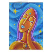 Galaxy Girl Card cards