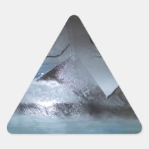 GALAXY PLANET CRUISE TRIANGLE STICKER