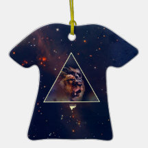 Galaxy Triangle Lion Head - Trendium Authentic Ornament