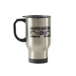 Galaxy's Greatest Dad Funny Travel Mug