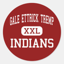 Gale Ettrick Tremp - Indiens - Trempealeau Autocollants