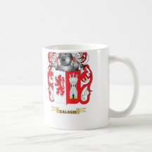 Galego Coat of Arms (Family Crest) Coffee Mug
