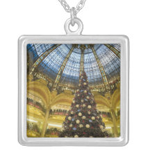 Galeries La Fayette at Christmas, Paris, France Pendants