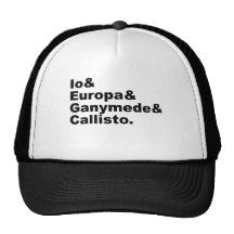 Galilean Moons | Io Europa Ganymede Callisto Trucker Hat