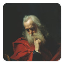 Galileo Galilei  1858 Square Sticker