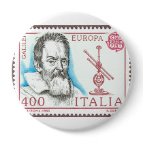 Galileo Galilei Buttons and Magnets