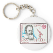 Galileo Galilei Mens Gifts Keychain