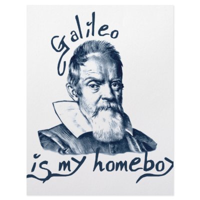 Galileo is My Homeboy Personalized Letterhead by slagathor