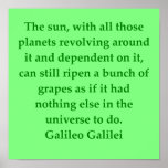 Galileo quote print