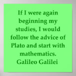 Galileo quote posters