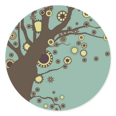 GALINA the Tree Stickers by MyOtherPlanet