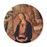 Galitzine Triptych Right Wing: St Mary Magdalene Magnet