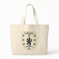 Gallagher Coat of Arms/Family Crest Canvas Bags