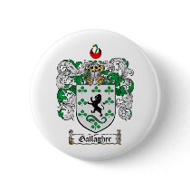 GALLAGHER FAMILY CREST -  GALLAGHER COAT OF ARMS PIN