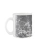 Gallifreyan Geometry in Black Coffee Mug