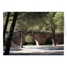 Gallo-roman aquaduct of Frejus (France) Card