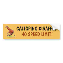 Galloping Giraffes Template