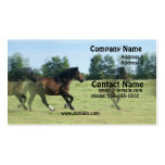 Galloping Mustangs Business Card