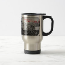 Gallows, Lincoln quote travel mug
