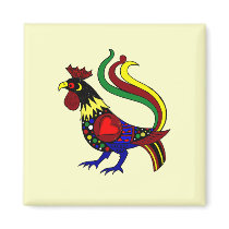 Galo de Barcelos - Camisas e presentes Refrigerator Magnet