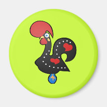 Galo De Barcelos Refrigerator Magnet