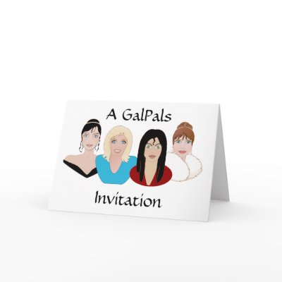 GalPals Invitation Card by RealPotential