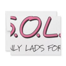 GALS ONLY LADS FORBIDDEN