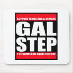 GALSTEP Dubstep Women's Dub DnB reggae Electro DJ Mousepad