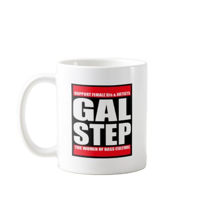 GALSTEP Dubstep Women's Dub DnB reggae Electro DJ Mugs by dubsteptshirts